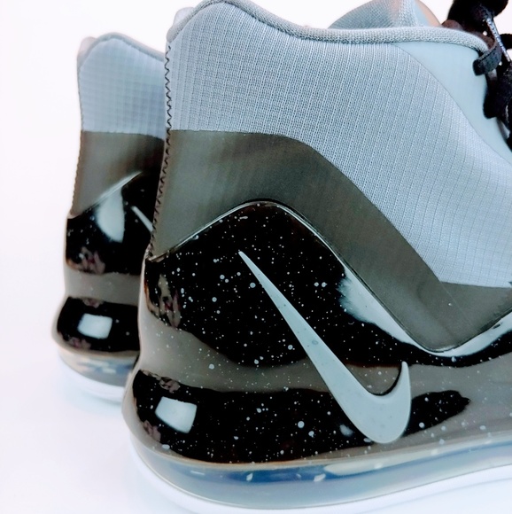 💥SOLD💥 NIKE Air Force Max Cool Grey Basketball Shoes Sneaker - Picture 4 of 8